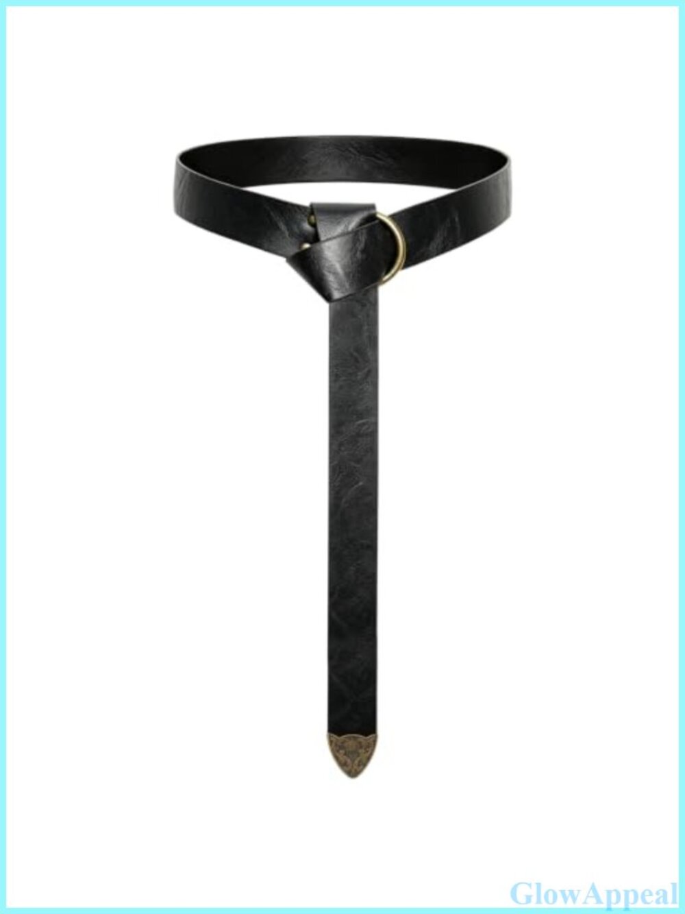 Faux Leather Medieval Viking Belt Ren Fair Cosplay Accessory